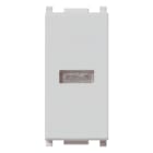 VIMAR SPA - VIW14386.B.SL SPIA DIFFUSORE BIANCO SILVER