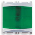 VIMAR SPA - VIW14387.V.SL Spia prismatica verde Silver