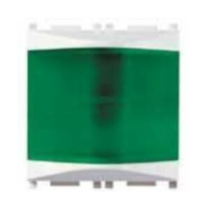 VIMAR SPA - VIW14387.V Spia prismatica verde bianco