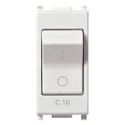 VIMAR SPA - VIW14405.10 INTERRUTTORE MT 1P+N C10 120-230V BIANCO