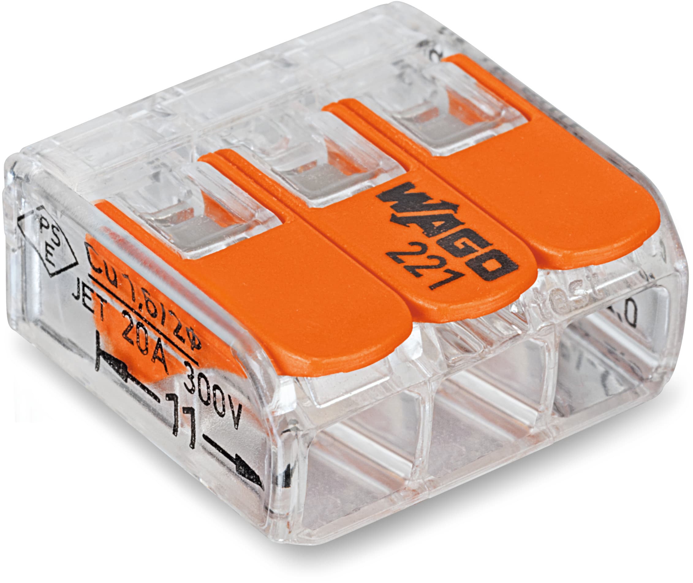 WAGO ITALIA SRL - WAG221-413 MORS GIUNZIONE LEVE TUTTI I TIPI CONDUT