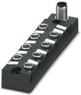 PHOENIX CONTACT - PHC1197575 SACB- 8/3-L-M12-M8 HD BOX SENS/ATT