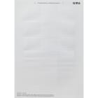 GIRA - GGI145500 FOGLI TARGHETTE 51,2 X 7 MM
