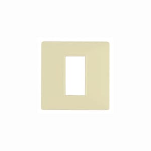 VIMAR SPA - VIW14641.04 PLACCA 1M CREMA