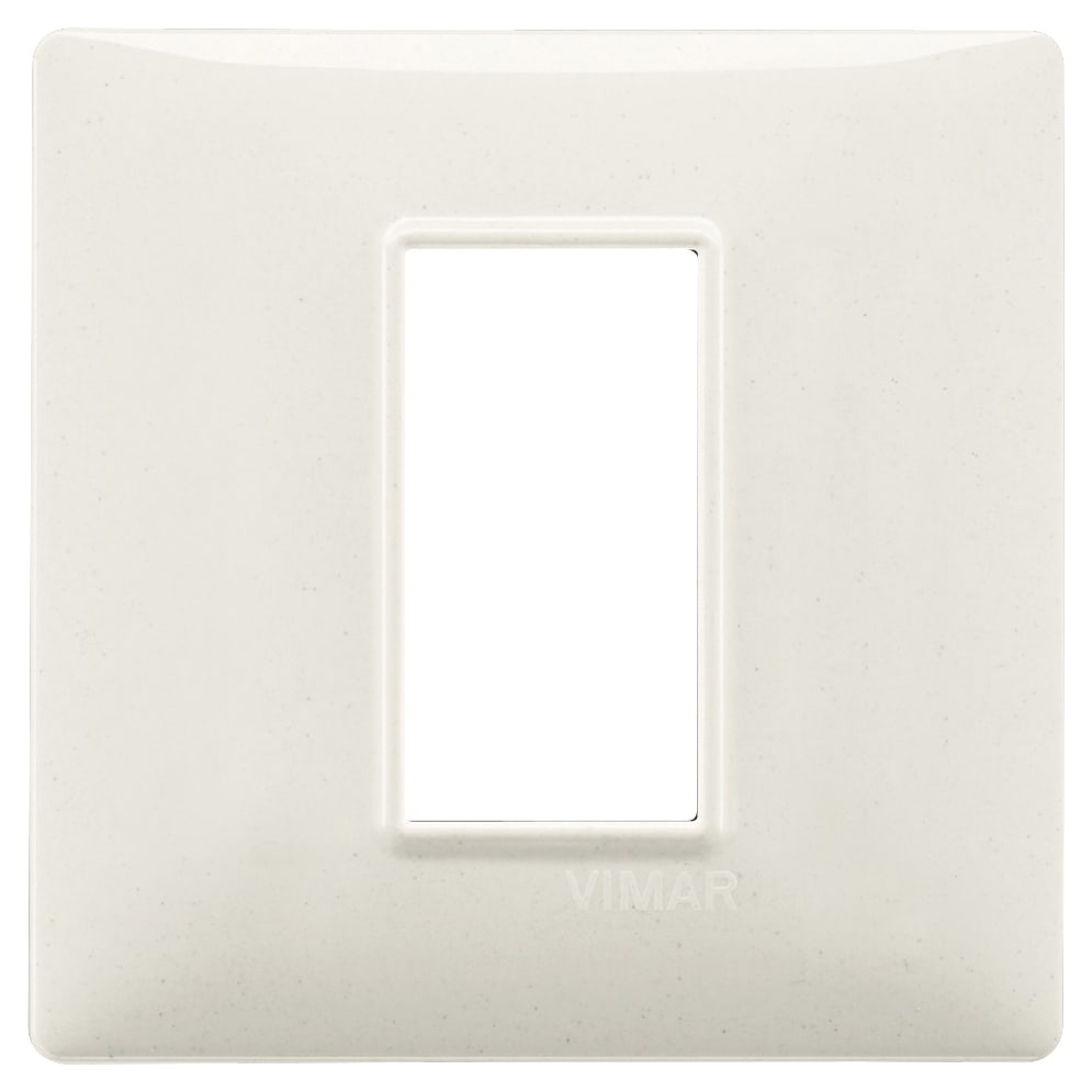 VIMAR SPA - VIW14641.06 PLACCA 1M BIANCO GRANITO