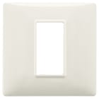 VIMAR SPA - VIW14641.06 PLACCA 1M BIANCO GRANITO