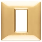 VIMAR SPA - VIW14641.24 PLACCA 1M ORO LUCIDO