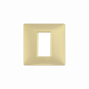 VIMAR SPA - VIW14641.24 PLACCA 1M ORO LUCIDO