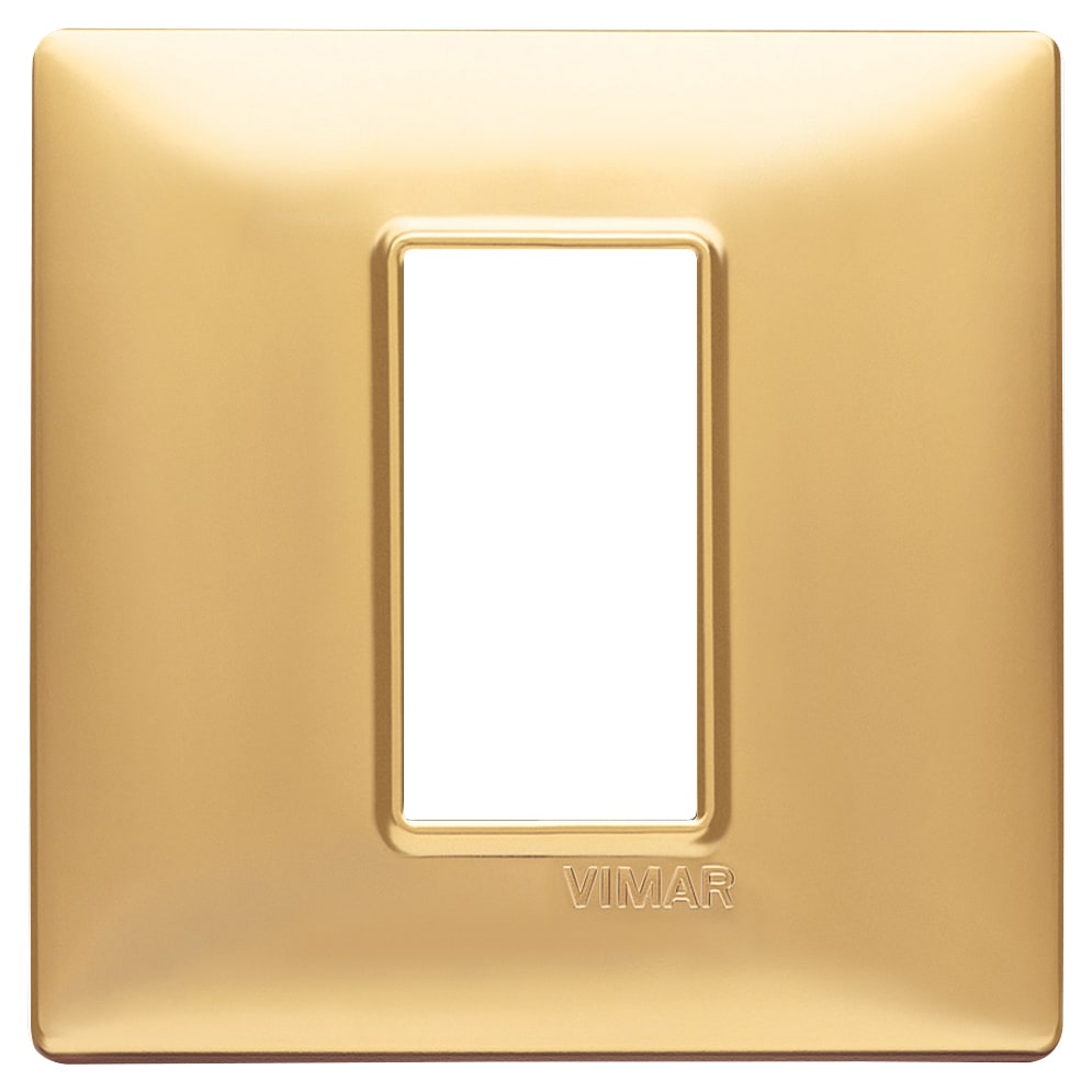 VIMAR SPA - VIW14641.25 PLACCA 1M ORO OPACO