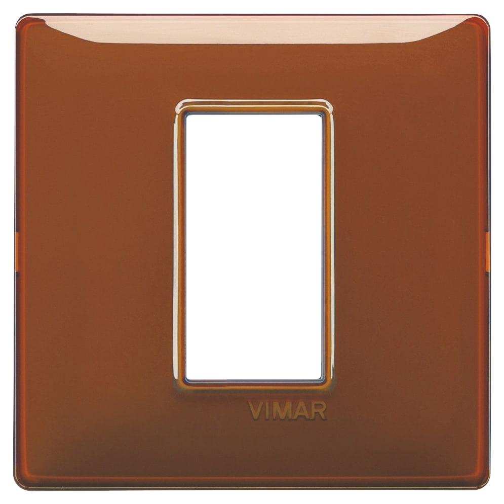 VIMAR SPA - VIW14641.49 PLACCA 1M REFLEX TABACCO