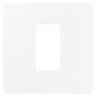 VIMAR SPA - VIW14641U.11 PLACCA PLANA UP 1M BIANCO MATT