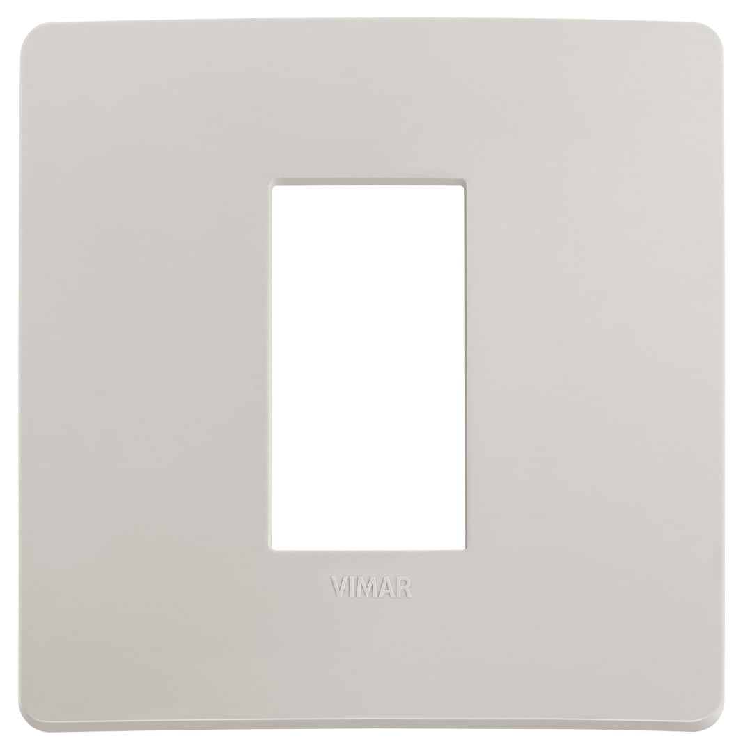 VIMAR SPA - VIW14641U.13 PLACCA PLANA UP 1M GRIGIO DOLOMITE MATT