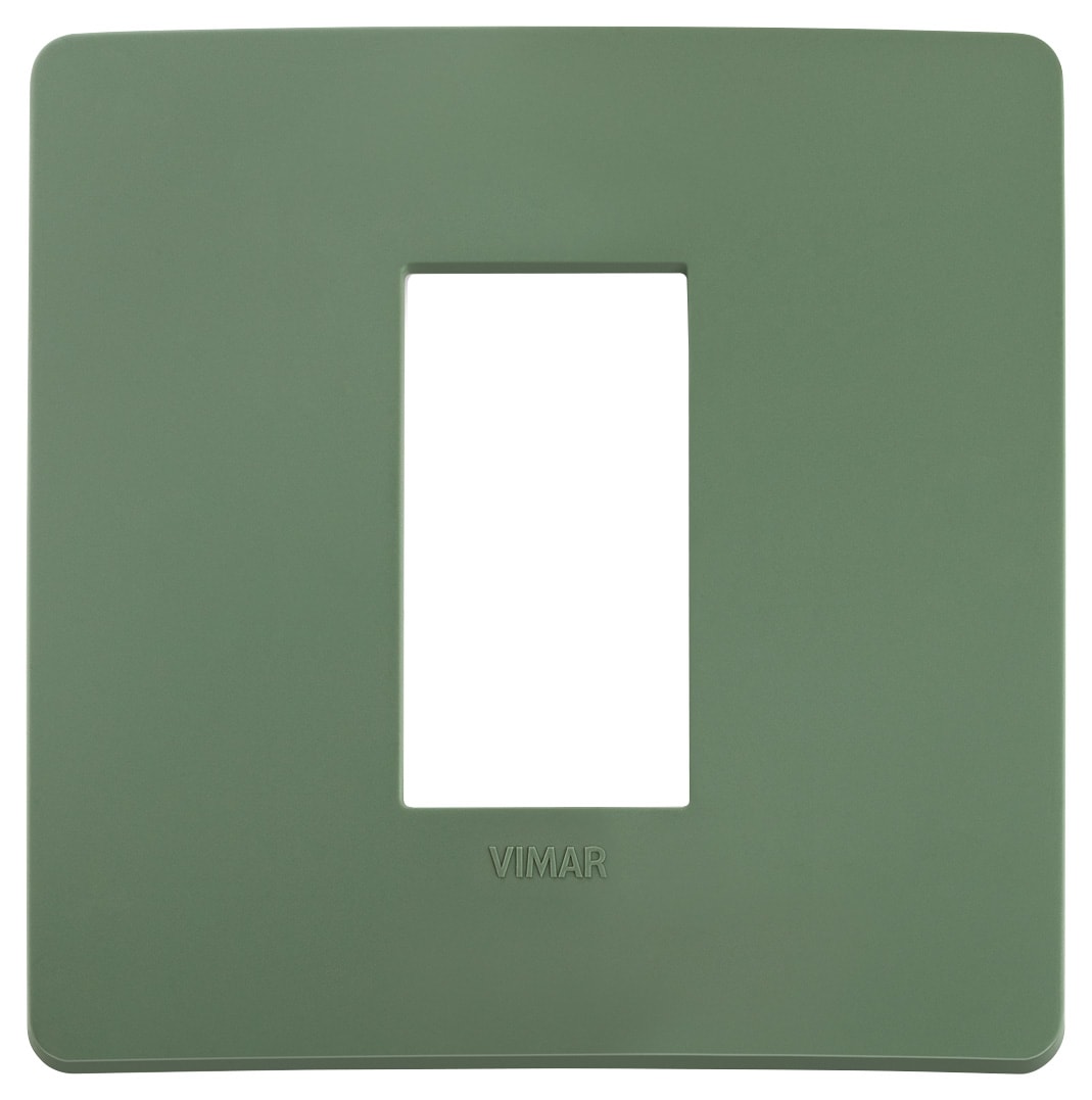 VIMAR SPA - VIW14641U.17 Placca Plana Up 1M salvia matt
