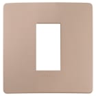VIMAR SPA - VIW14641U.18 PLACCA PLANA UP 1M TERRACOTTA MATT