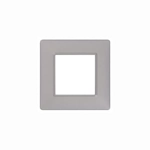 VIMAR SPA - VIW14642.21 Placca 2M nichel opaco