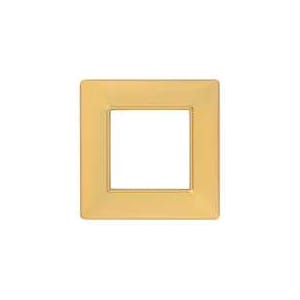 VIMAR SPA - VIW14642.25 PLACCA 2M ORO OPACO