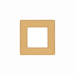 VIMAR SPA - VIW14642.43 PLACCA 2M REFLEX AMBRA