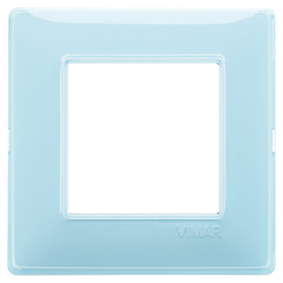 VIMAR SPA - VIW14642.45 PLACCA 2M REFLEX ACQUA