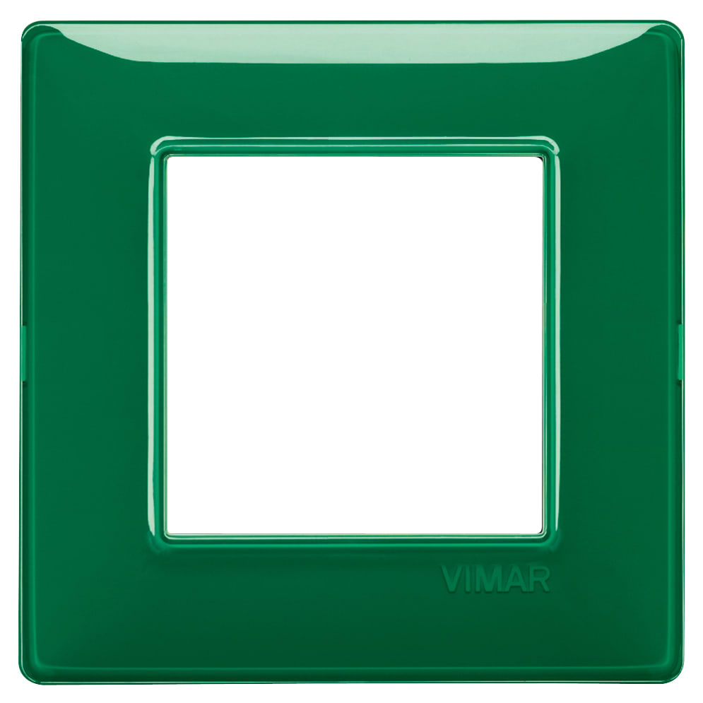 VIMAR SPA - VIW14642.47 PLACCA 2M REFLEX SMERALDO