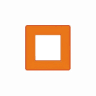 VIMAR SPA - VIW14642.48 Placca 2M Reflex arancio