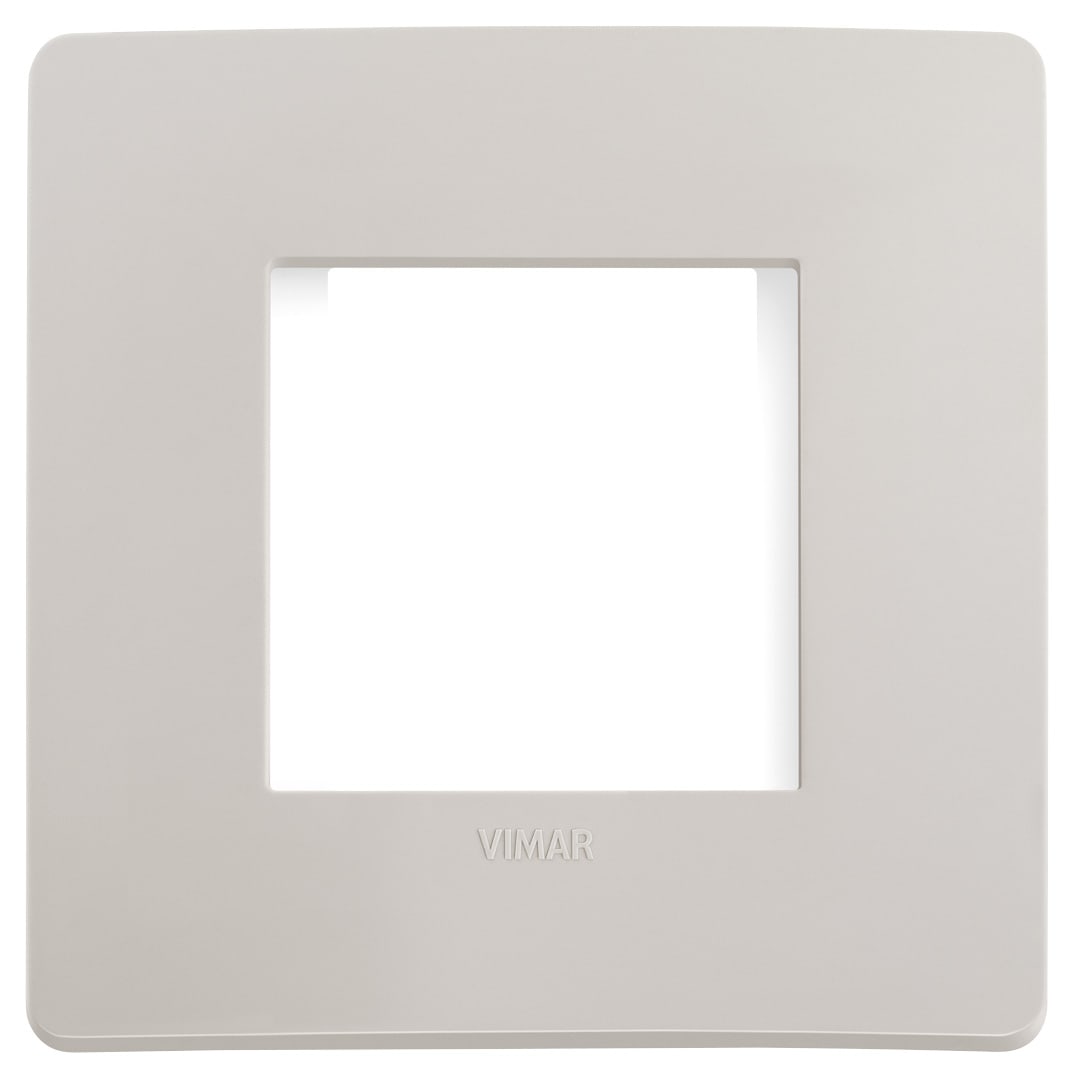 VIMAR SPA - VIW14642U.13 PLACCA PLANA UP 2M GRIGIO DOLOMITE MATT