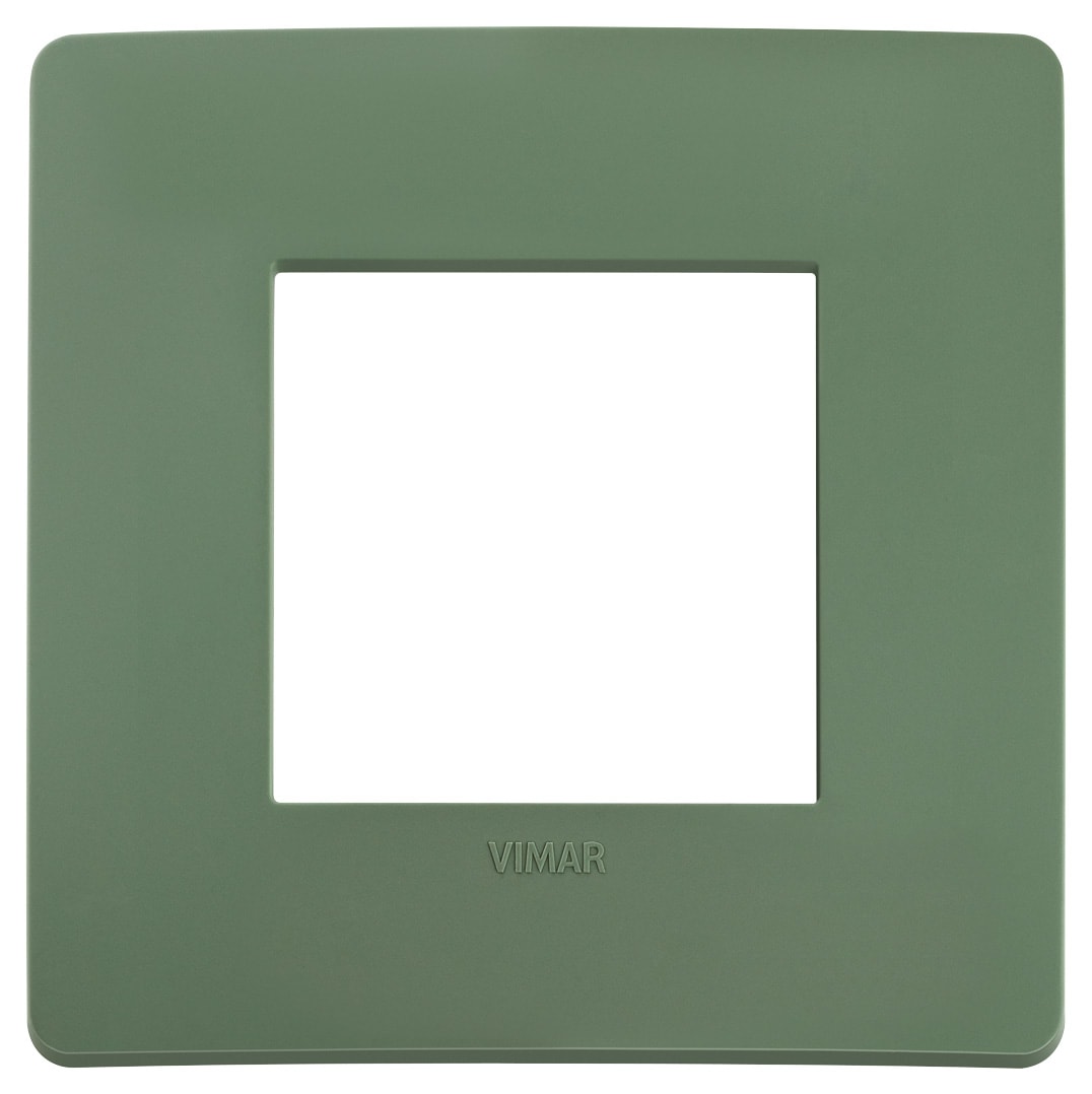 VIMAR SPA - VIW14642U.17 Placca Plana Up 2M salvia matt