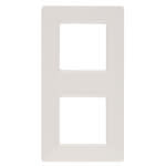 VIMAR SPA - VIW14643.06 PLACCA 4M (2+2) INT71 BIANCO GRANITO