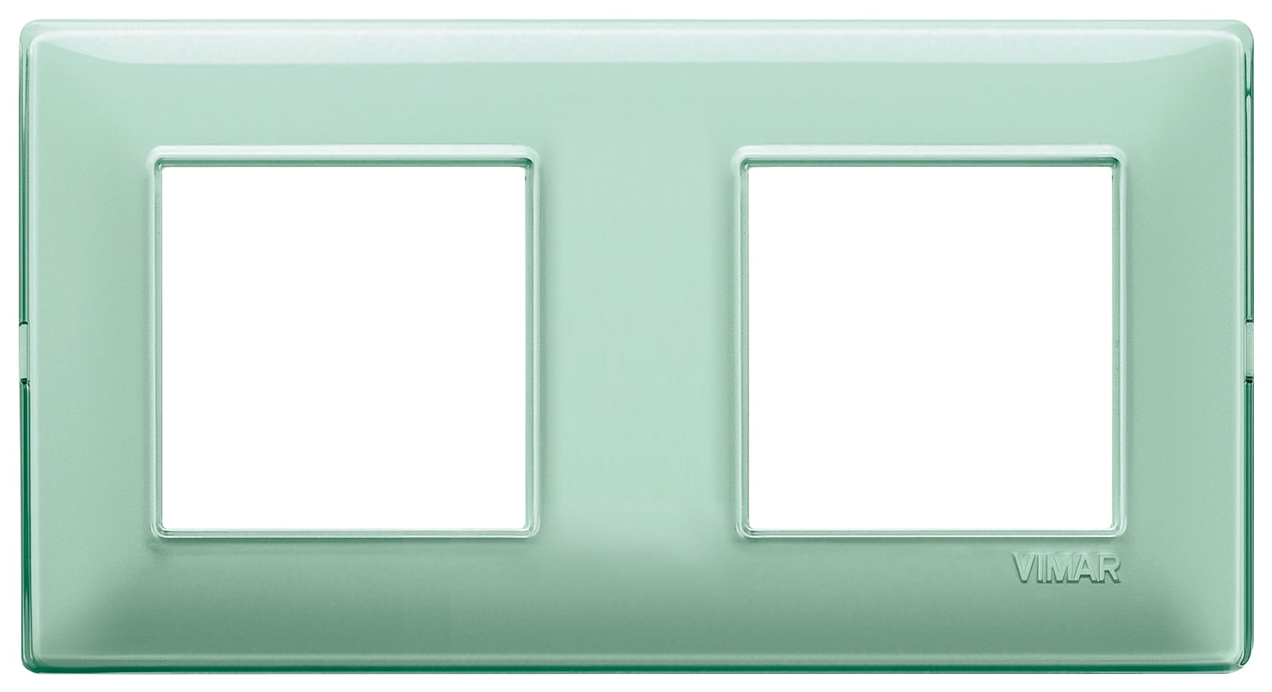 VIMAR SPA - VIW14643.44 PLACCA 4M (2+2) INT71 REFLEX MENTA