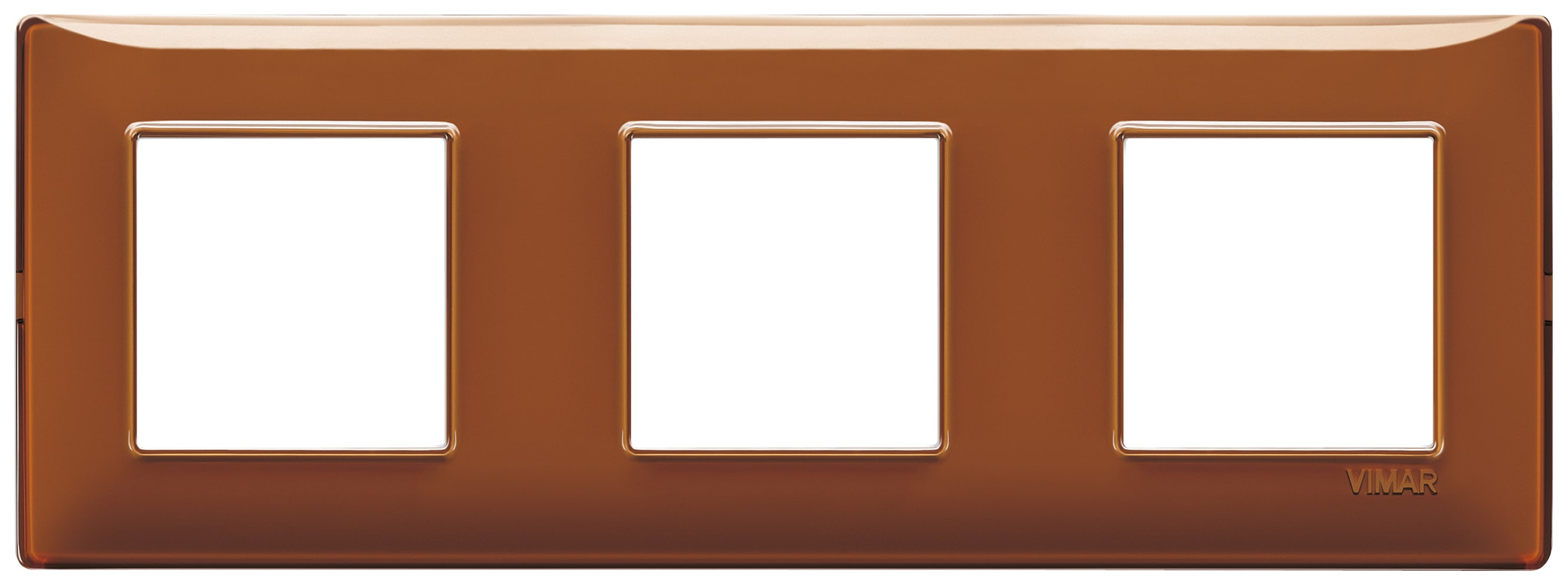 VIMAR SPA - VIW14644.49 PLACCA 6M (2+2+2) INT71 REFLEX TABACCO