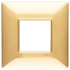 VIMAR SPA - VIW14647.24 PLACCA 2M BS ORO LUCIDO