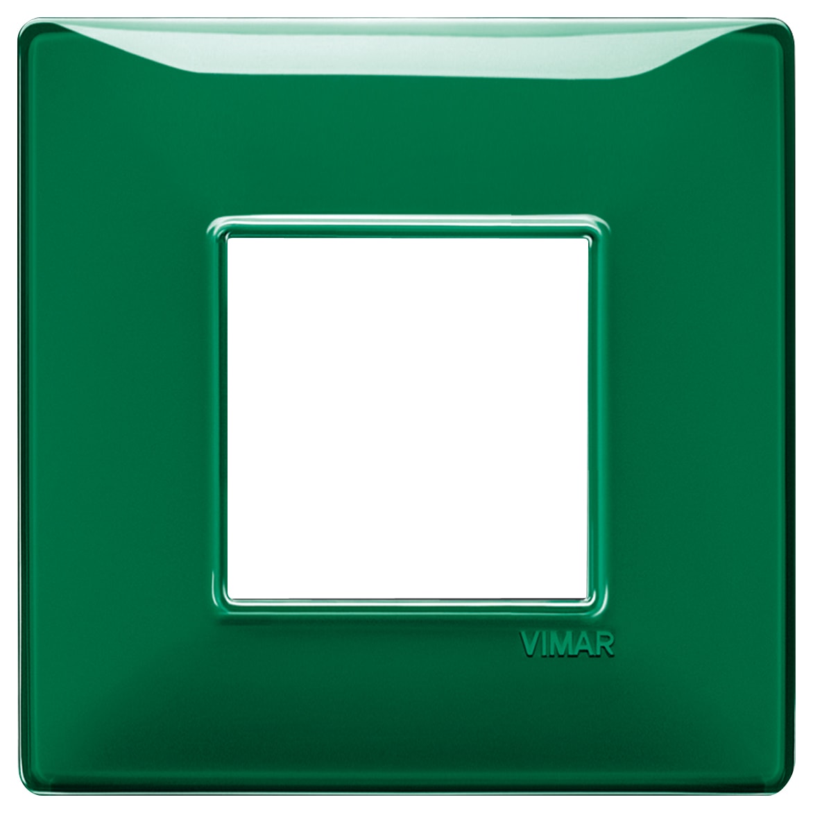 VIMAR SPA - VIW14647.47 PLACCA 2M BS REFLEX SMERALDO