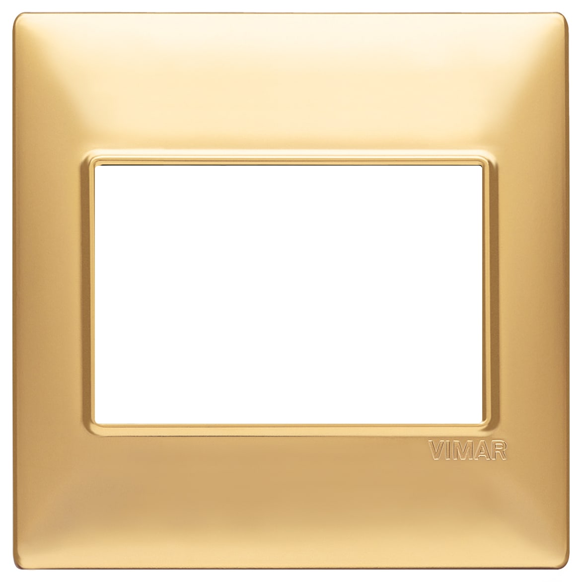 VIMAR SPA - VIW14648.25 PLACCA 3M BS ORO OPACO