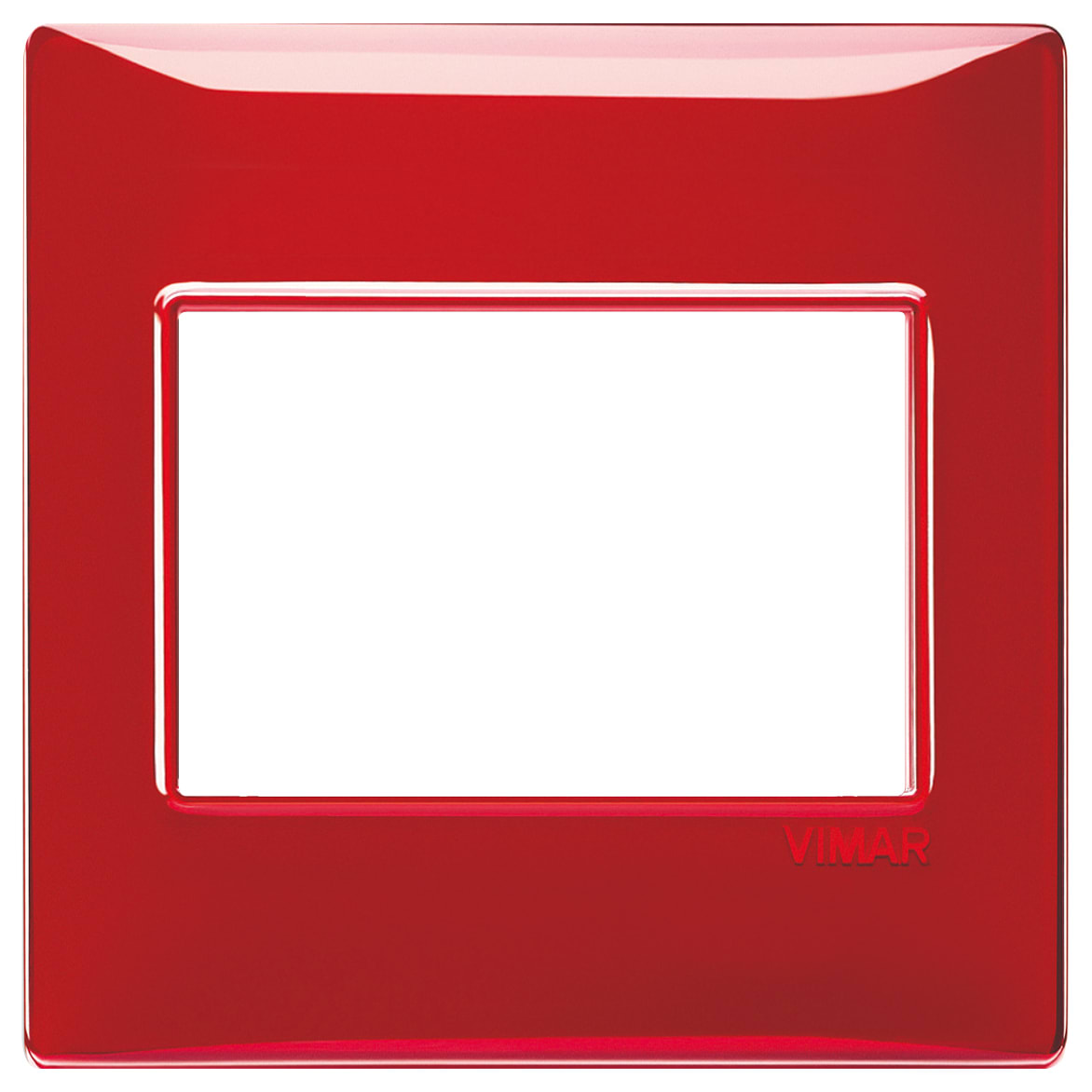 VIMAR SPA - VIW14648.51 PLACCA 3M BS REFLEX RUBINO