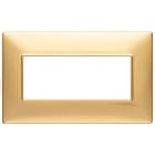 VIMAR SPA - VIW14649.25 PLACCA 5M BS ORO OPACO