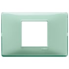 VIMAR SPA - VIW14652.44 Placca 2M centrali Reflex menta