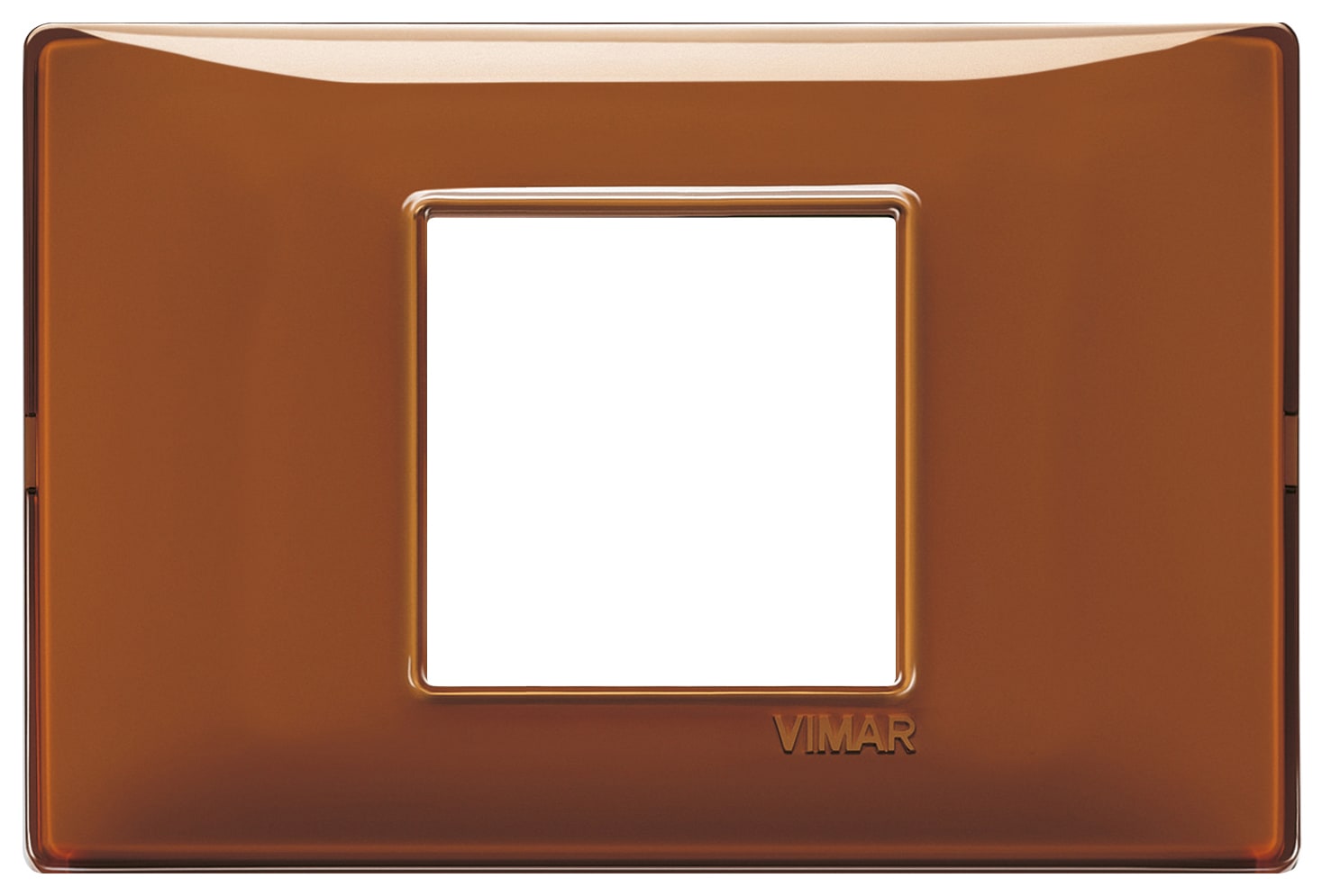 VIMAR SPA - VIW14652.49 PLACCA 2M CENTRALI REFLEX TABACCO