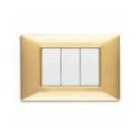 VIMAR SPA - VIW14653.24 Placca 3M oro lucido