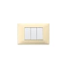 VIMAR SPA - VIW14653.04 PLACCA 3M CREMA