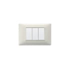 VIMAR SPA - VIW14653.06 Placca 3M bianco granito