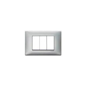 VIMAR SPA - VIW14653.71 Placca 3M Silver