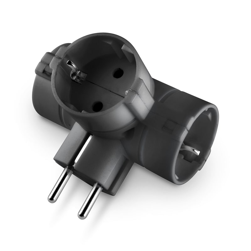 SCAME PARRE SPA - SCA146.540/N ADATTATORE BLUELINE 3/TEDES. 2P+T 16A NE