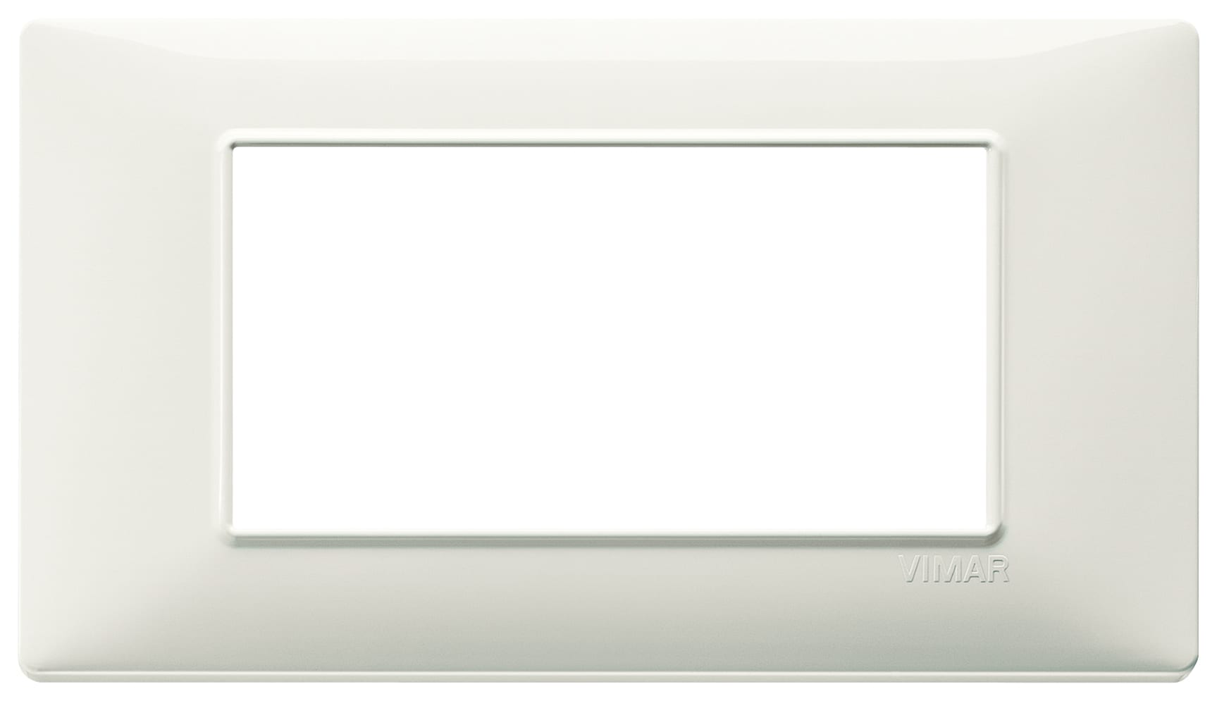 VIMAR SPA - VIW14654.02 PLACCA 4M AVORIO