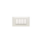VIMAR SPA - VIW14654.02 Placca 4M avorio