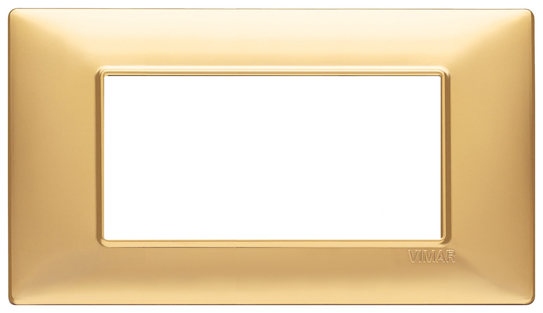 VIMAR SPA - VIW14654.25 Placca 4M oro opaco