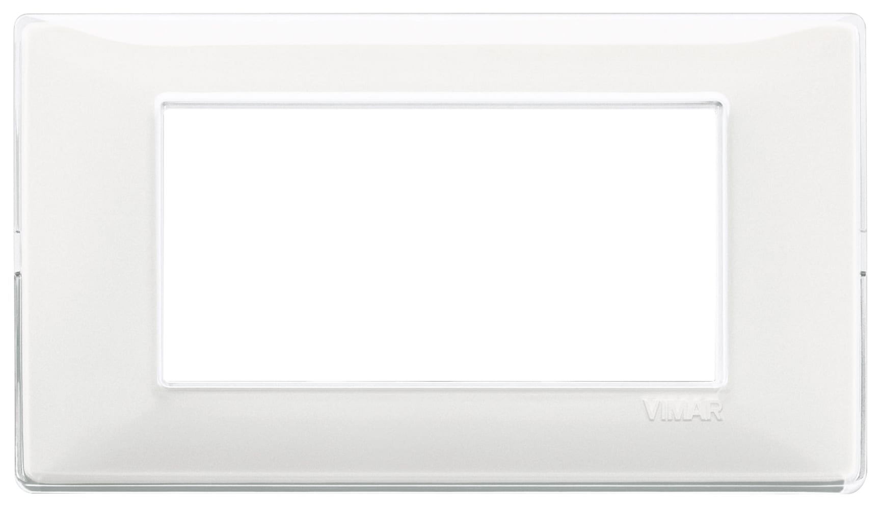 VIMAR SPA - VIW14654.41 Placca 4M Reflex neve