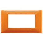 VIMAR SPA - VIW14654.48 Placca 4M Reflex arancio