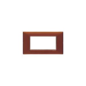 VIMAR SPA - VIW14654.49 Placca 4M Reflex tabacco