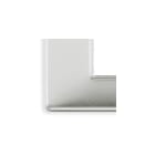 VIMAR SPA - VIW14654.81 Placca 4M alluminio spazzolato
