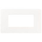 VIMAR SPA - VIW14654U.11 PLACCA PLANA UP 4M BIANCO MATT