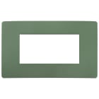 VIMAR SPA - VIW14654U.17 PLACCA PLANA UP 4M SALVIA MATT